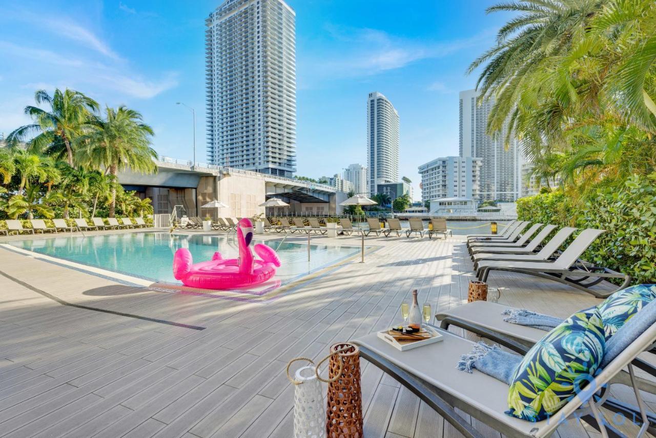 Upper Studio With Balcony,Pool And Gym, Near Beach شاطئ هالانديل المظهر الخارجي الصورة